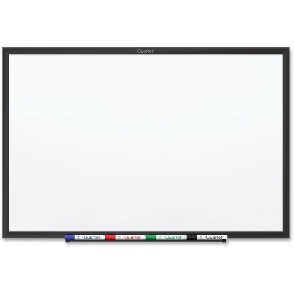 Quartet Magnetic Dry-Erase Board, 2'x1-1/2', Black Aluminum Frame QRTSM531B